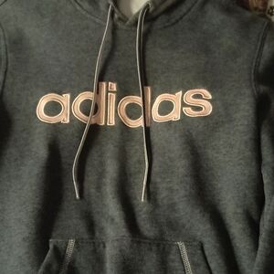 Gray Adidas Hoodie